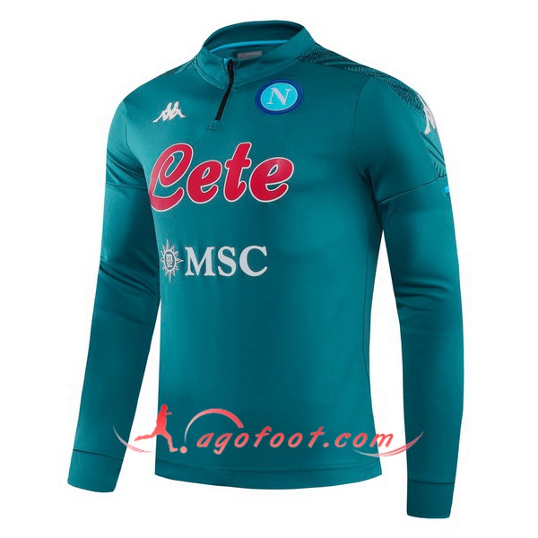 Nouveau Training Sweatshirt SSC Naples Vert 20/21