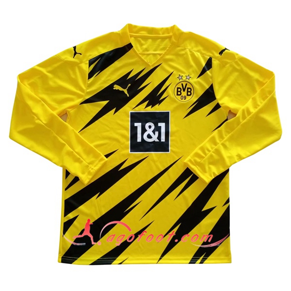 Maillot de Foot Dortmund BVB Domicile Manche longue 20/21