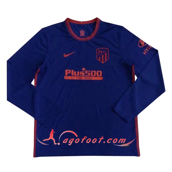 Maillot de Foot Atletico Madrid Exterieur Manche longue 20/21