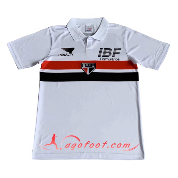 Maillot Retro Sao Paulo FC Domicile 1991