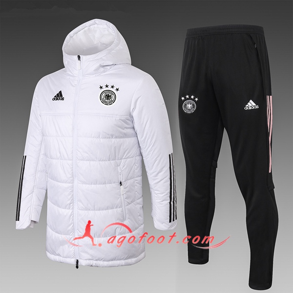 Doudoune Du Foot Allemagne Blanc + Pantalon 20/21