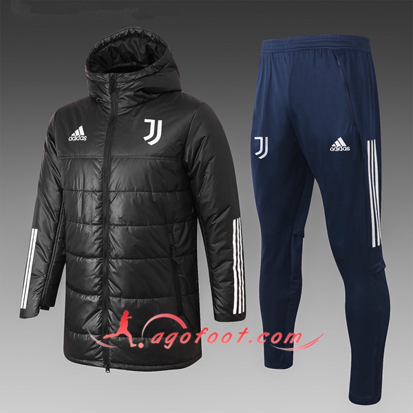 Doudoune Du Foot Juventus Noir + Pantalon 20/21