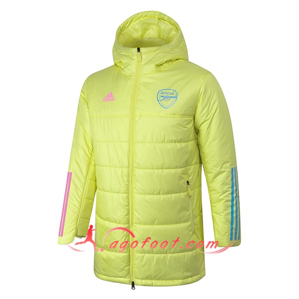 Doudoune Du Foot Arsenal Jaune 20/21