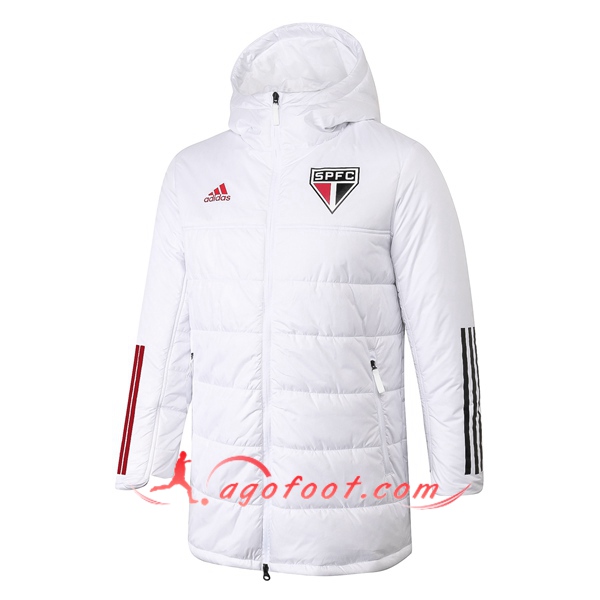 Doudoune Du Foot Sao Paulo FC Blanc 20/21