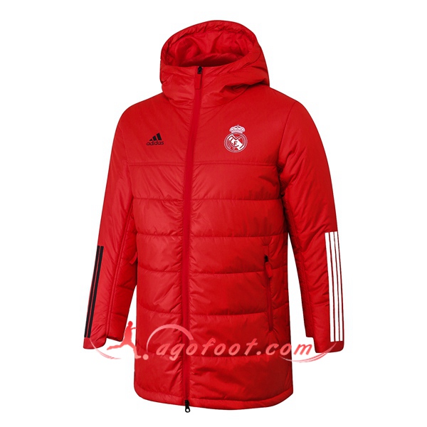 Doudoune Du Foot Real Madrid Rouge 20/21