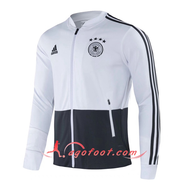 Nouveau Veste Foot Allemagne Blanc 20/21