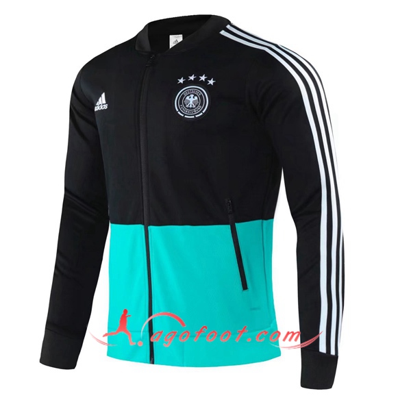 Nouveau Veste Foot Allemagne Noir 20/21