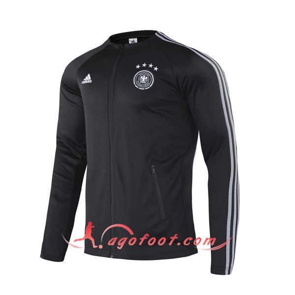 Nouveau Veste Foot Allemagne Noir 20/21