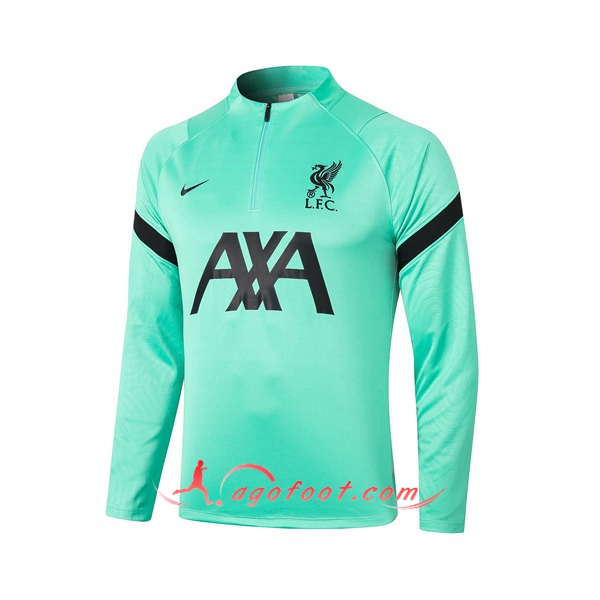 Nouveau Training Sweatshirt FC Liverpool Vert 20/21