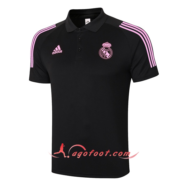 Polo Foot Real Madrid Noir 20/21