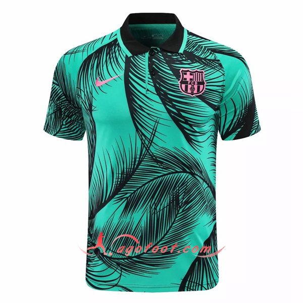 Polo Foot FC Barcelone Vert 20/21