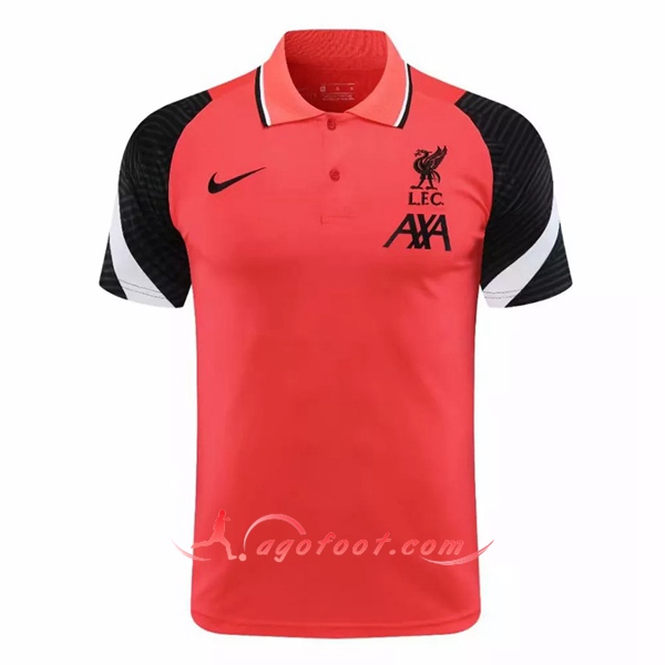 Polo Foot FC Liverpool Rouge 20/21