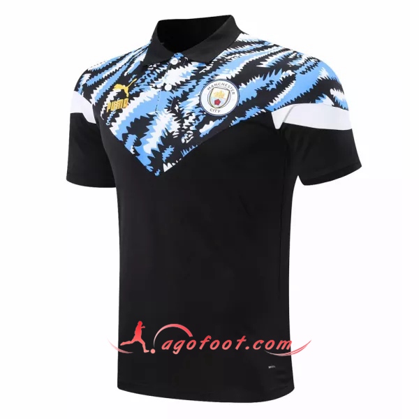Polo Foot Manchester City Noir 20/21