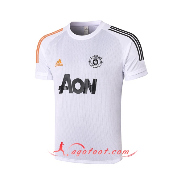 Training T-Shirts Manchester United Blanc 20/21