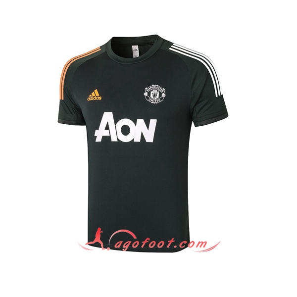 Training T-Shirts Manchester United Vert 20/21