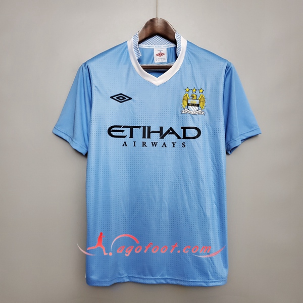 Maillot Retro Manchester City Domicile 2011/2012