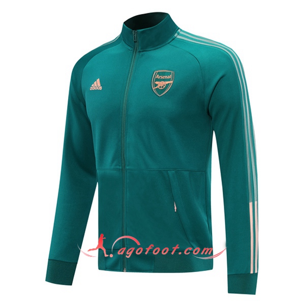 Nouveau Veste Foot Arsenal Bleu 20/21