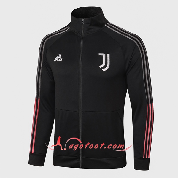 Nouveau Veste Foot Juventus Noir 20/21