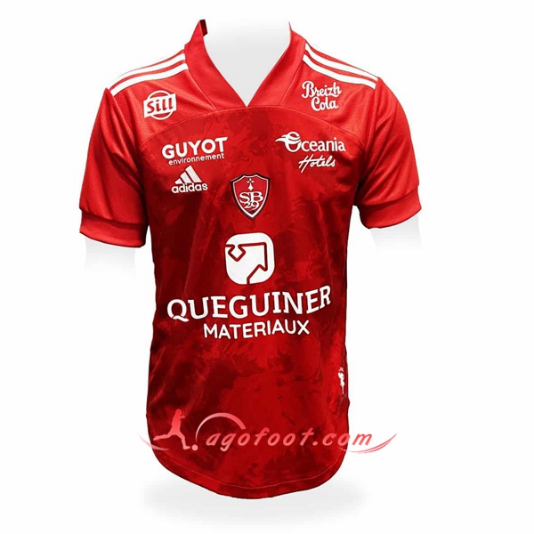 Maillot Foot Stade Brestois Domicile Floqué 20/21