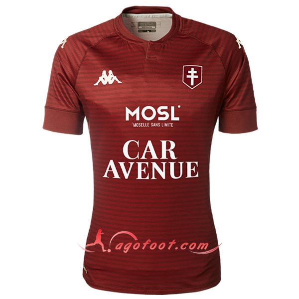 Maillot Foot FC Metz Domicile Floqué 20/21