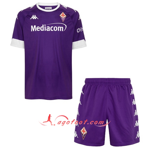 Maillot Foot ACF Fiorentina Enfant Domicile Floqué 20/21