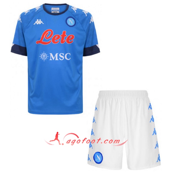 Maillot Foot SSC Naples Enfant Domicile Floqué 20/21