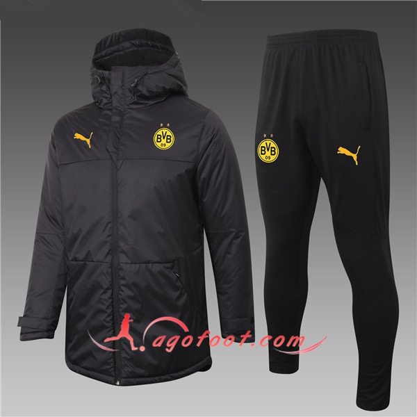 Doudoune Du Foot Dortmund BVB Noir + Pantalon 20/21
