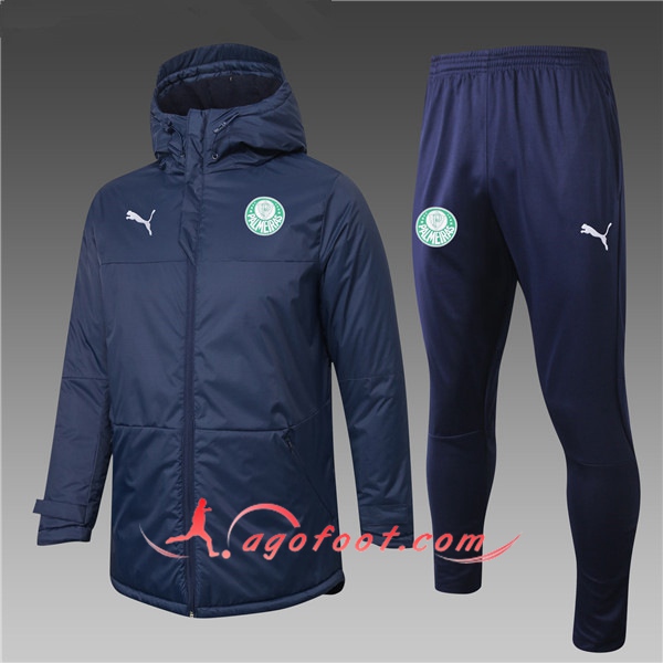 Doudoune Du Foot Palmeiras Bleu Marin + Pantalon 20/21