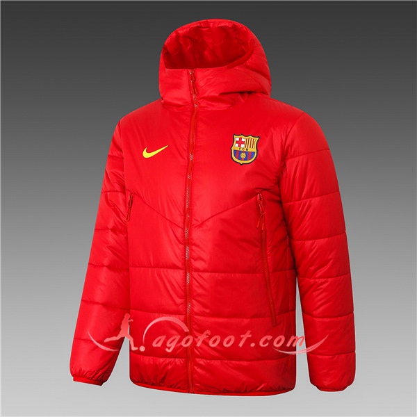 Doudoune Du Foot FC Barcelone Rouge 20/21