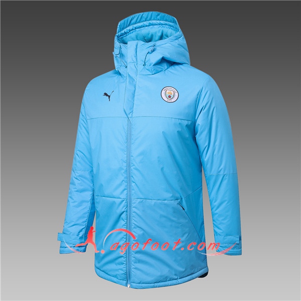 Doudoune Du Foot Manchester City Bleu 20/21