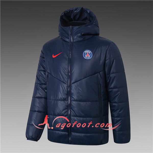 Doudoune Du Foot PSG Bleu Marin 20/21