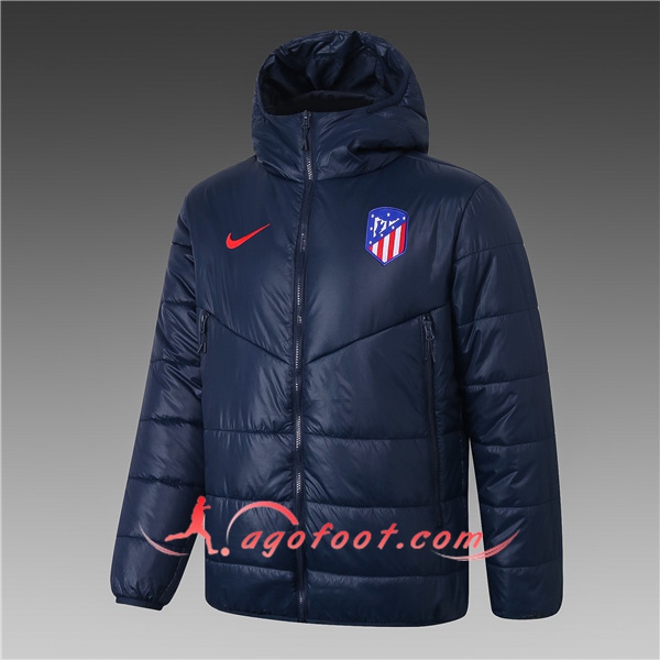 Doudoune Du Foot Atletico Madrid Bleu Marin 20/21