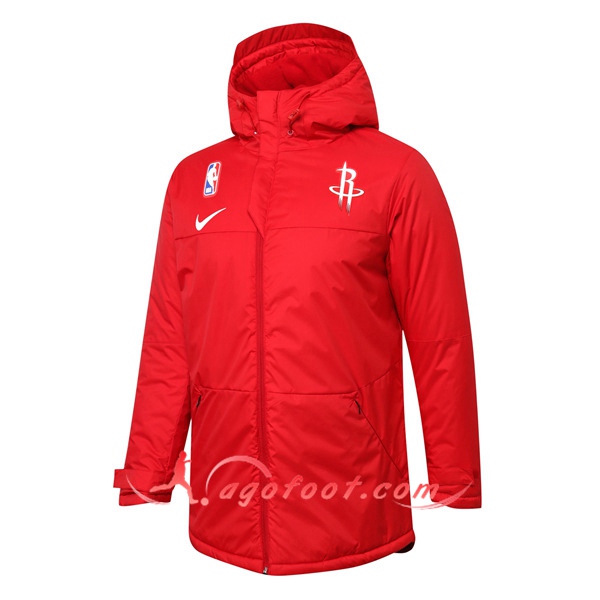 Nouveau Doudoune NBA Houston Rockets Rouge 20/21