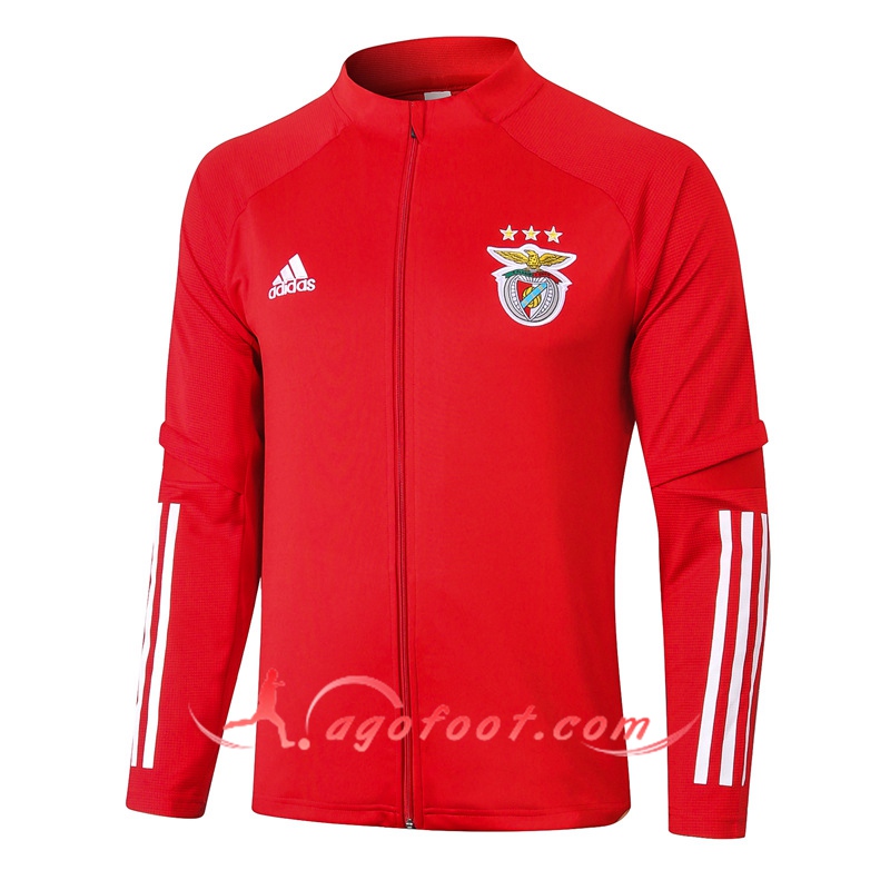 Nouveau Veste Foot S.L.Benfica Rouge 20/21