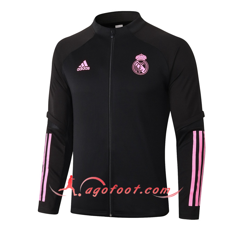 Nouveau Veste Foot Real Madrid Noir 20/21