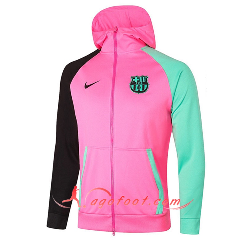 Nouveau Coupe-Vent FC Barcelone Rose 20/21