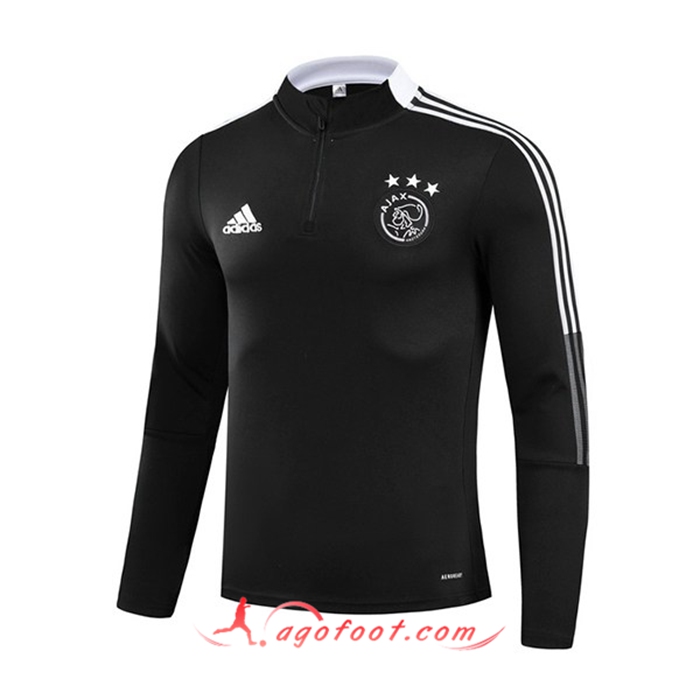 Sweatshirt Training AFC Ajax Noir/Blanc 2021/2022