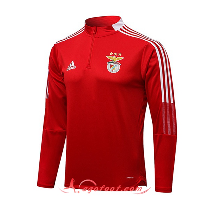 Sweatshirt Training S.L Benfica Rouge/Blanc 2021/2022