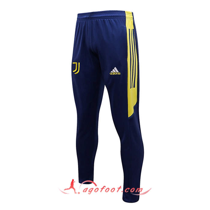 Training Pantalon Foot Juventus Bleu/Jaune 2021/2022