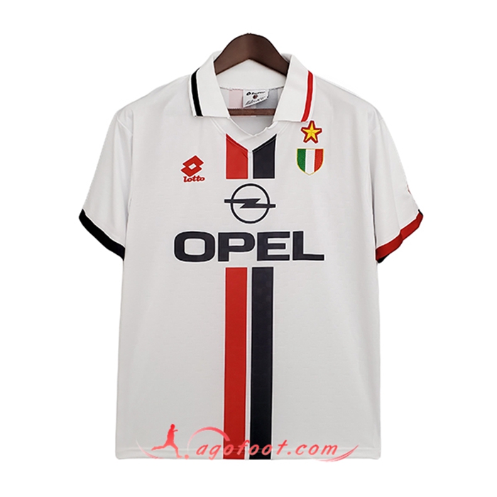 Maillot de Foot Milan AC Retro Exterieur 1995/1997