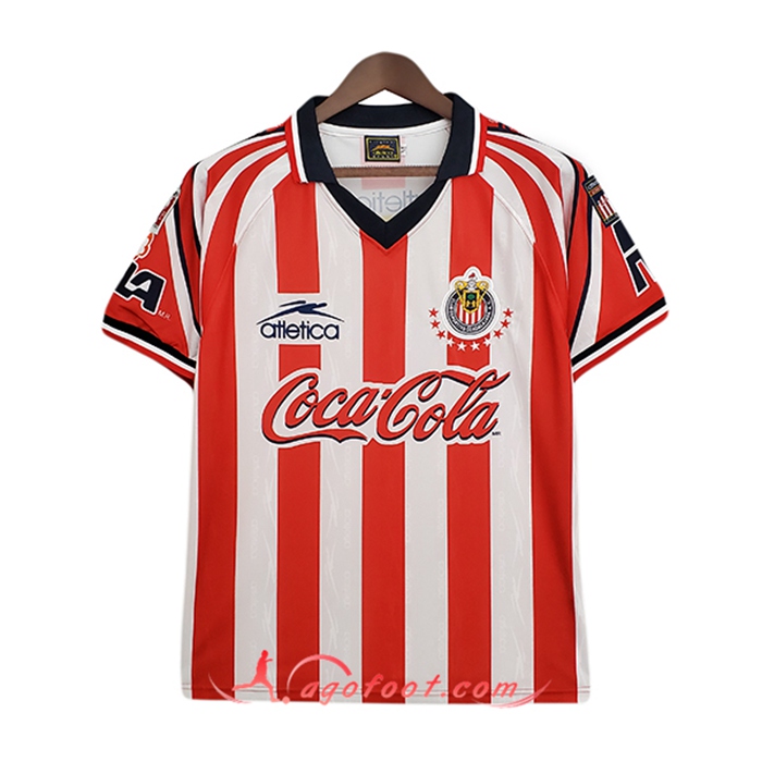 Maillot de Foot Guadalajara Chivas Retro Domicile 1998/1999