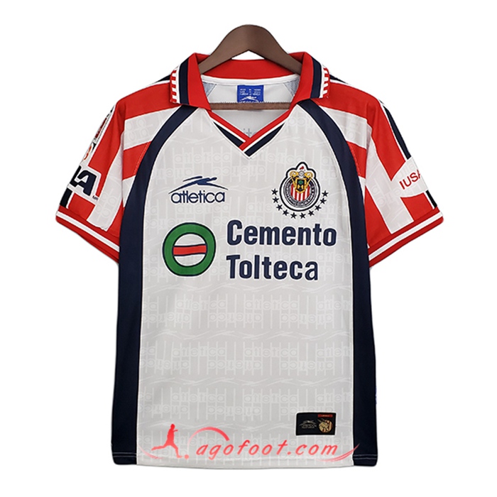 Maillot de Foot Guadalajara Chivas Retro Exterieur 1999/2000