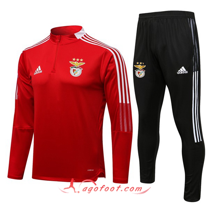 Ensemble Survetement de Foot S.L Benfica Rouge/Blanc 2021/2022
