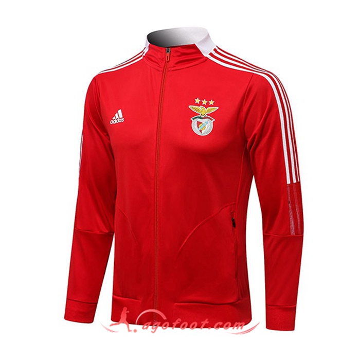 Veste Foot S.L Benfica Rouge/Blanc 2021/2022