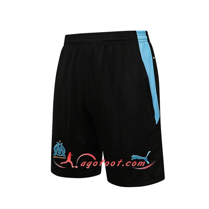 Short De Foot Marseille OM Bleu/Noir 2021/2022