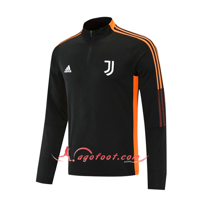 Sweatshirt Training Juventus Noir/Orange 2021/2022