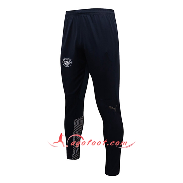 Training Pantalon Foot Manchester City Noir/Blanc 2021/2022