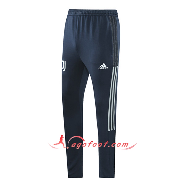 Training Pantalon Foot Juventus Bleu Marin/Blanc 2021/2022