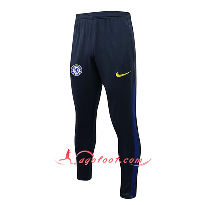Training Pantalon Foot FC Chelsea Noir/Bleu 2021/2022