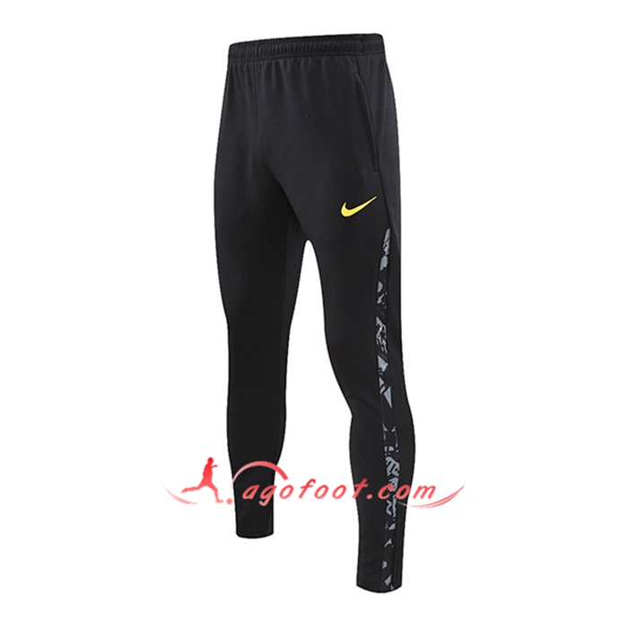 Training Pantalon Foot FC Barcelone Noir/Gris 2021/2022